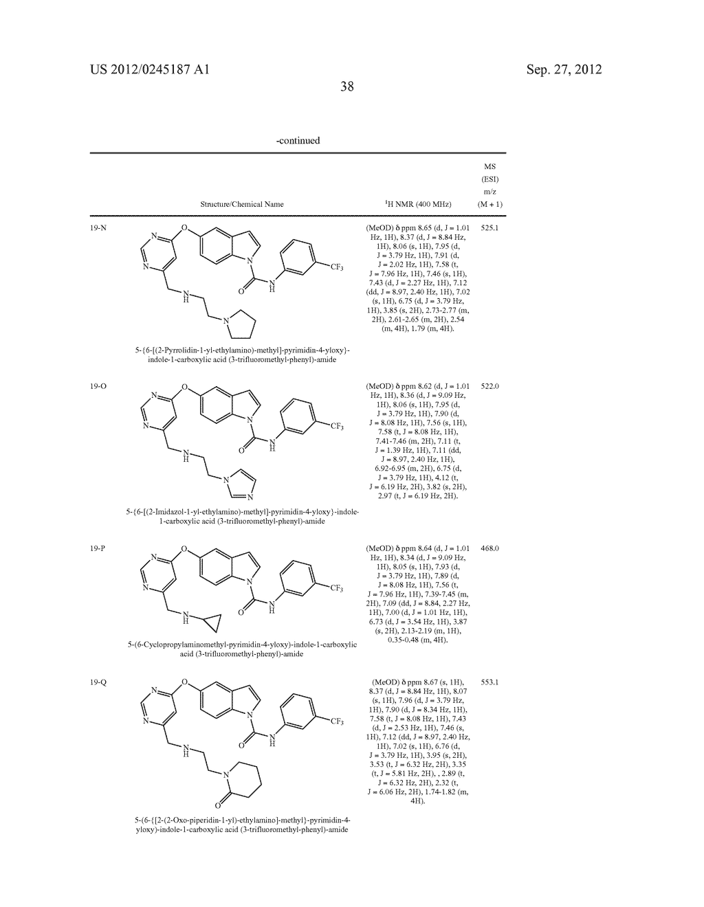 HETEROBICYCLIC CARBOXAMIDES AS INHIBITORS FOR KINASES - diagram, schematic, and image 39