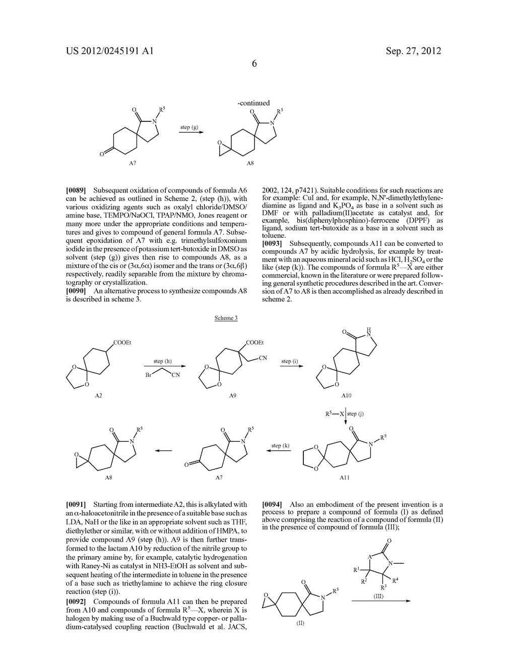 NEW AZASPIRODECANONE COMPOUNDS - diagram, schematic, and image 07