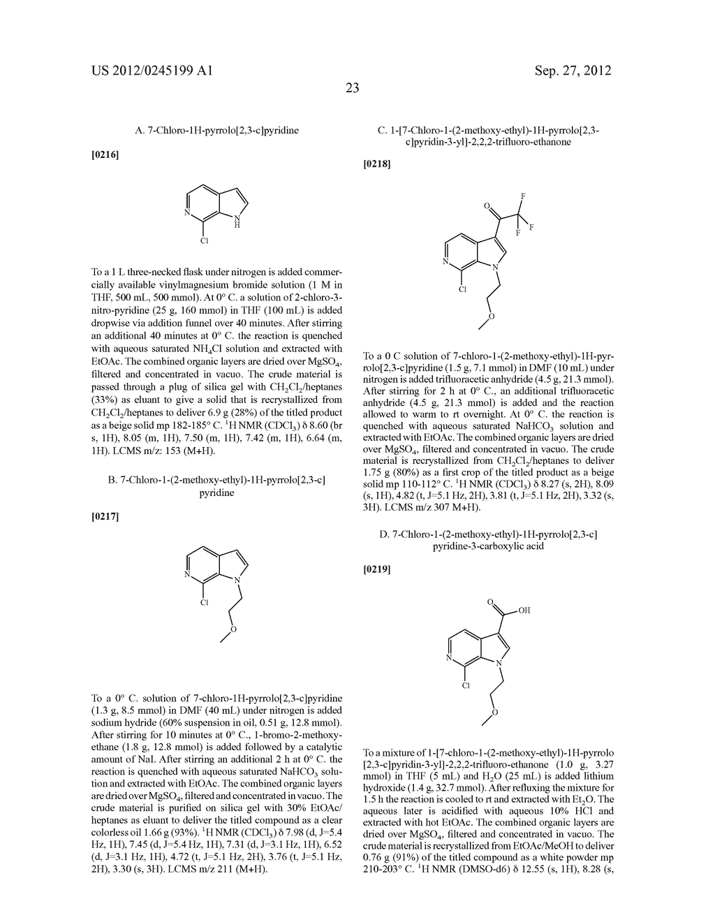 [4 [4-(AMINOMETHYL-2-FLUORO-PHENYL)-PIPERIDIN-1-YL]-(1H-PYRROLO-PYRIDIN-YL-    )-METHANONES AND SYNTHESIS THEREOF - diagram, schematic, and image 24