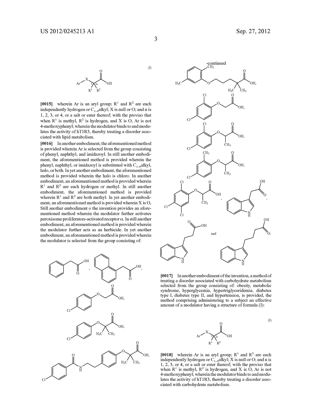 HUMAN TYPE I TASTE RECEPTOR SUBUNIT 3 MODULATORS AND METHODS OF USING SAME - diagram, schematic, and image 14