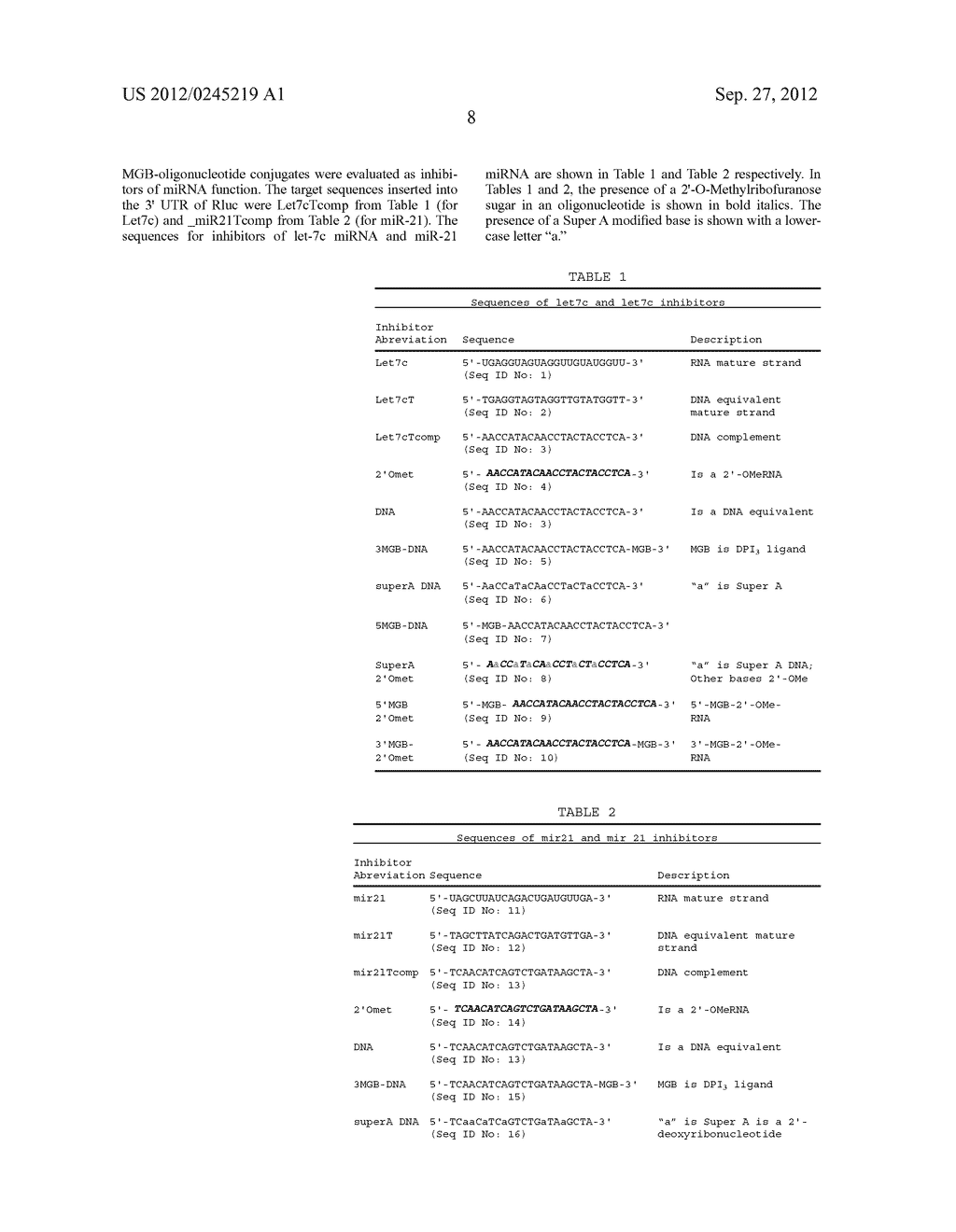 MINOR GROOVE BINDER (MGB)-OLIGONUCLEOTIDE MIRNA ANTAGONISTS - diagram, schematic, and image 15