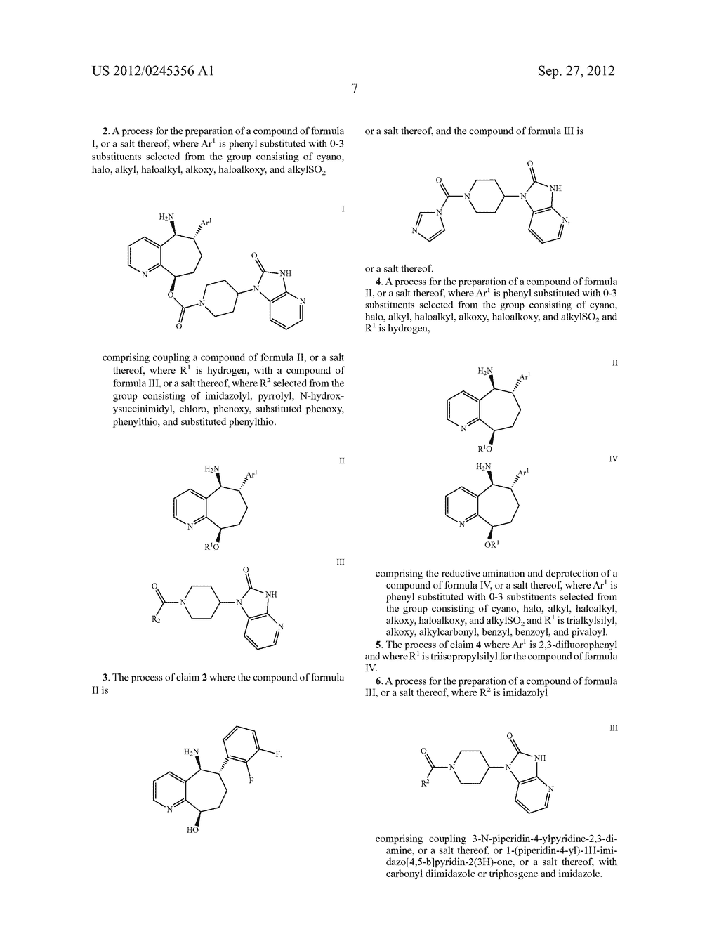 Process for the Preparation of Cycloheptapyridine CGRP Receptor     Antagonists - diagram, schematic, and image 08