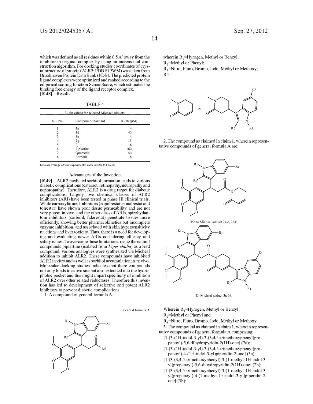 ALR2 INHIBITORS AND THEIR SYNTHESIS FROM A NATURAL SOURCE - diagram, schematic, and image 21