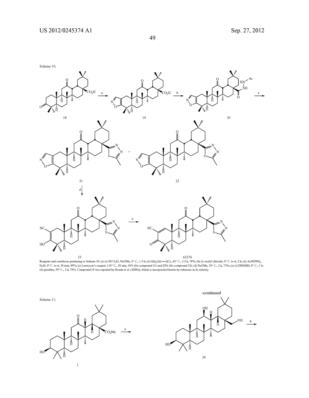 Antioxidant Inflammation Modulators: Oleanolic Acid Derivatives with     Saturation in the C-Ring - diagram, schematic, and image 84