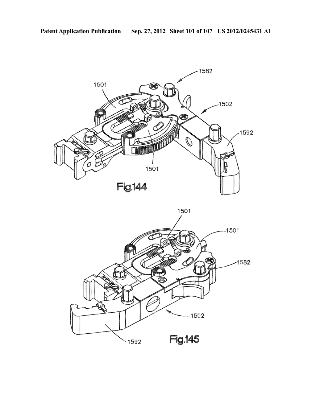 Spinal Access Retractor - diagram, schematic, and image 102