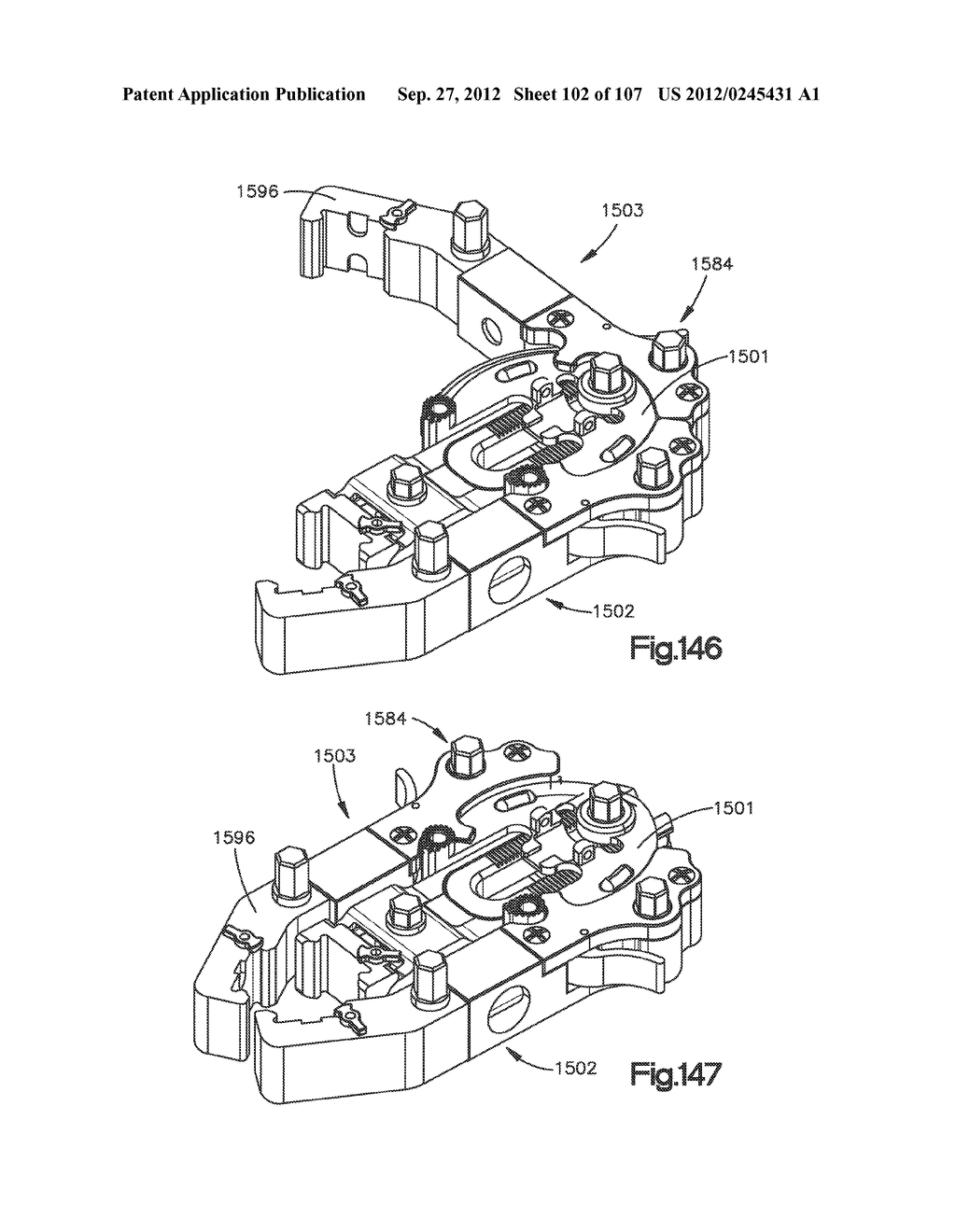 Spinal Access Retractor - diagram, schematic, and image 103