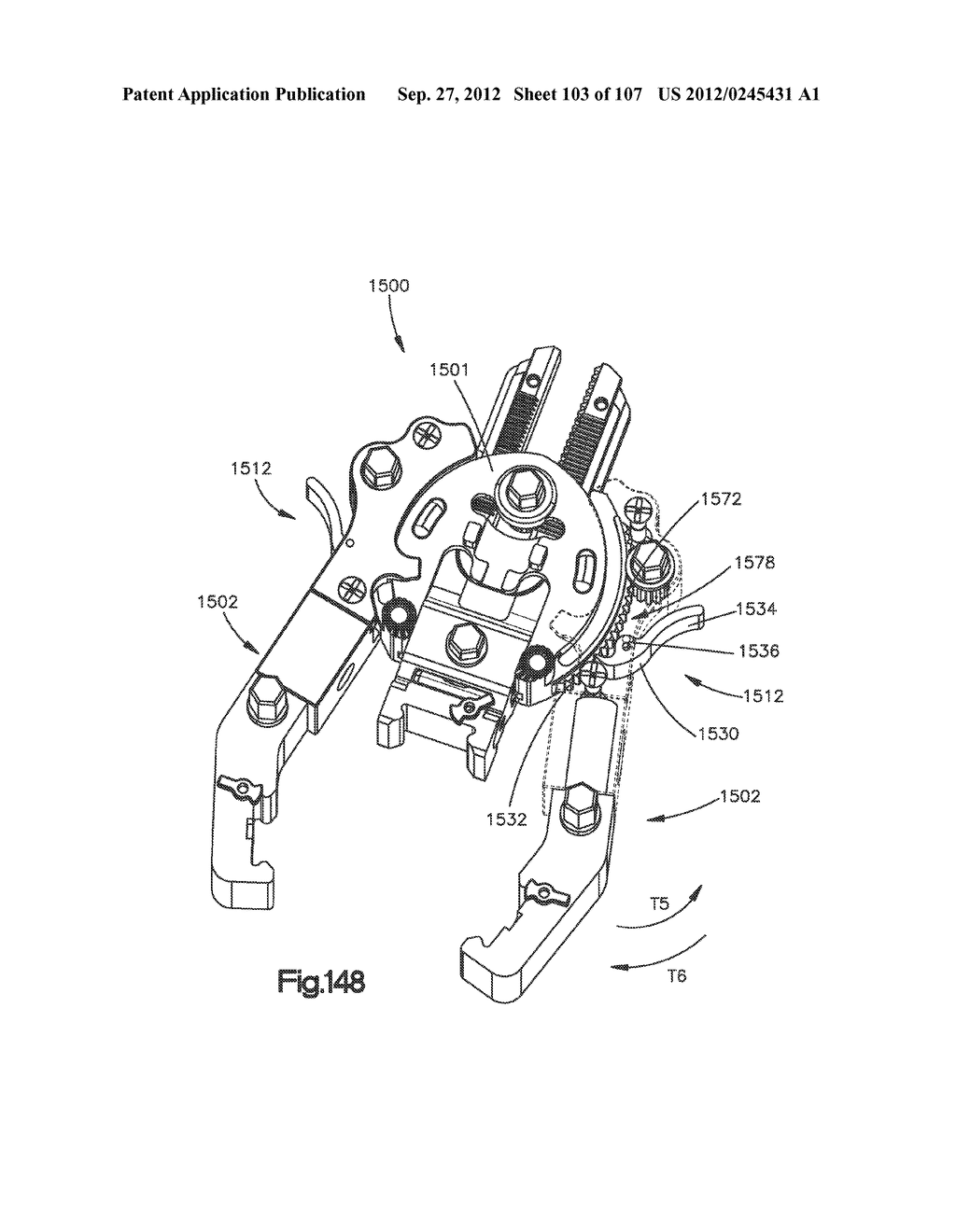 Spinal Access Retractor - diagram, schematic, and image 104