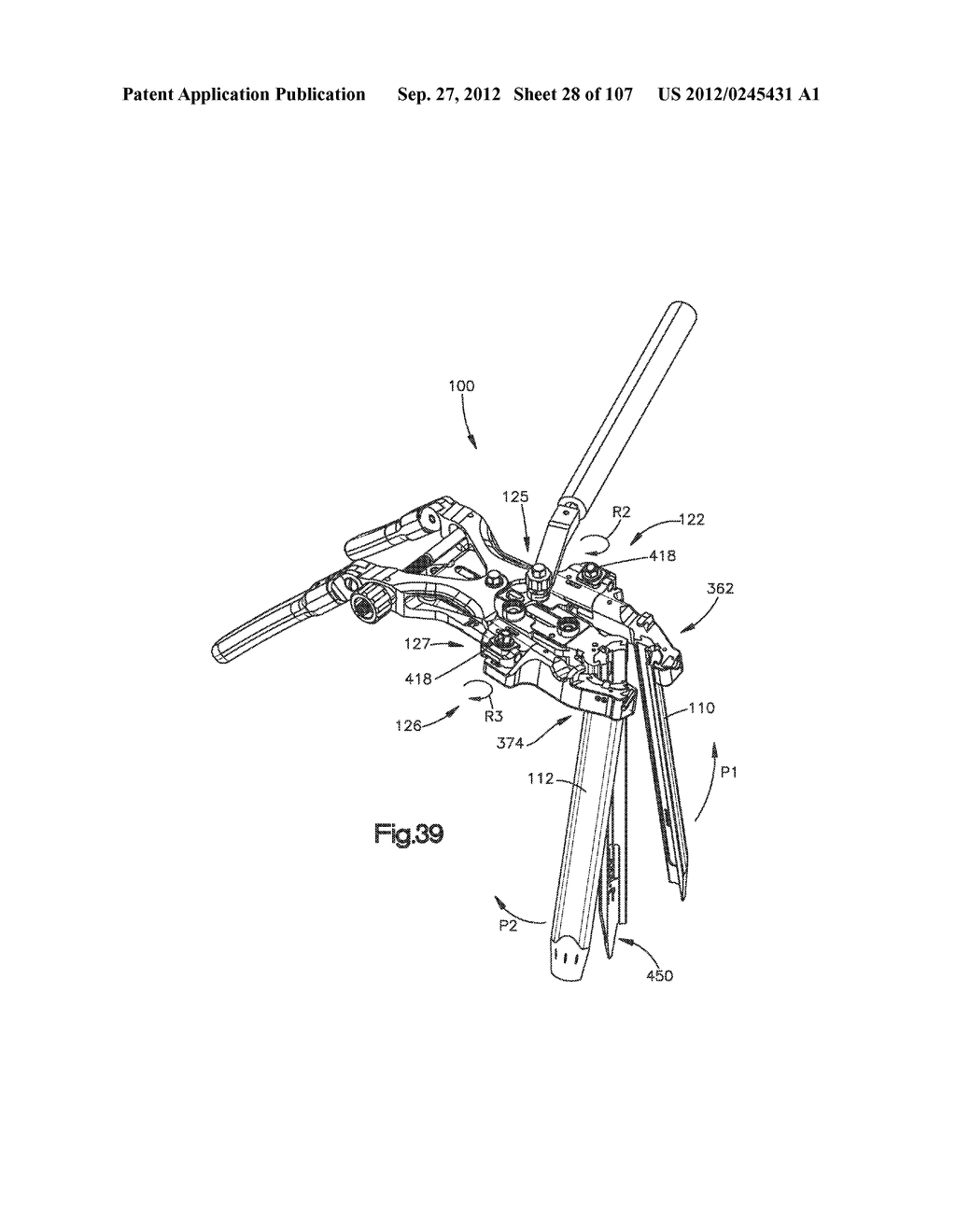Spinal Access Retractor - diagram, schematic, and image 29