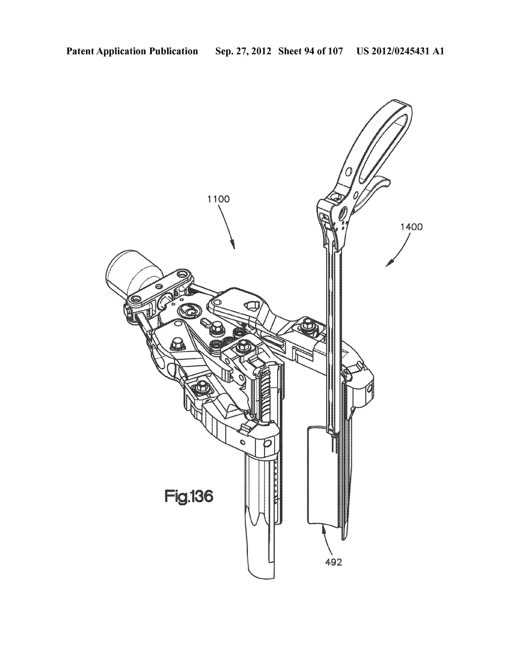 Spinal Access Retractor - diagram, schematic, and image 95