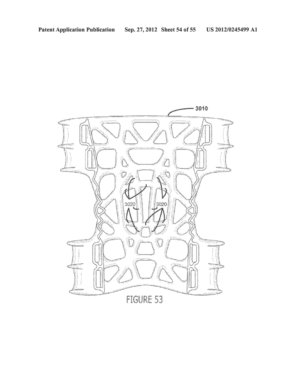 DONNING POTENTIATING SUPPORT WITH EXPANDABLE FRAMEWORK FASTENED TO GARMENT - diagram, schematic, and image 55