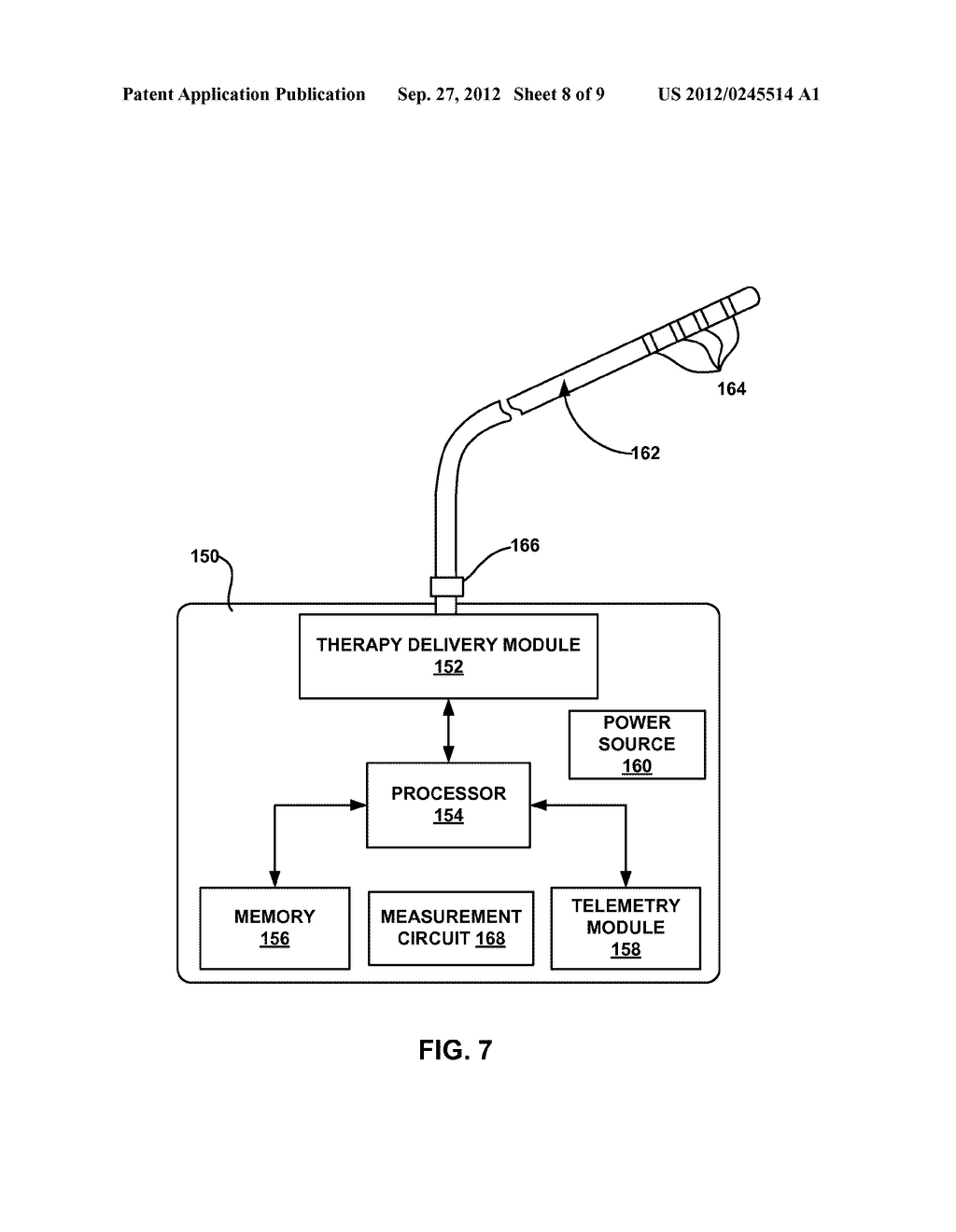 AUTOMATICALLY INDENTIFYING THERAPY DELIVERY COMPONENT CONNECTED TO     IMPLANTABLE MEDICAL DEVICE - diagram, schematic, and image 09