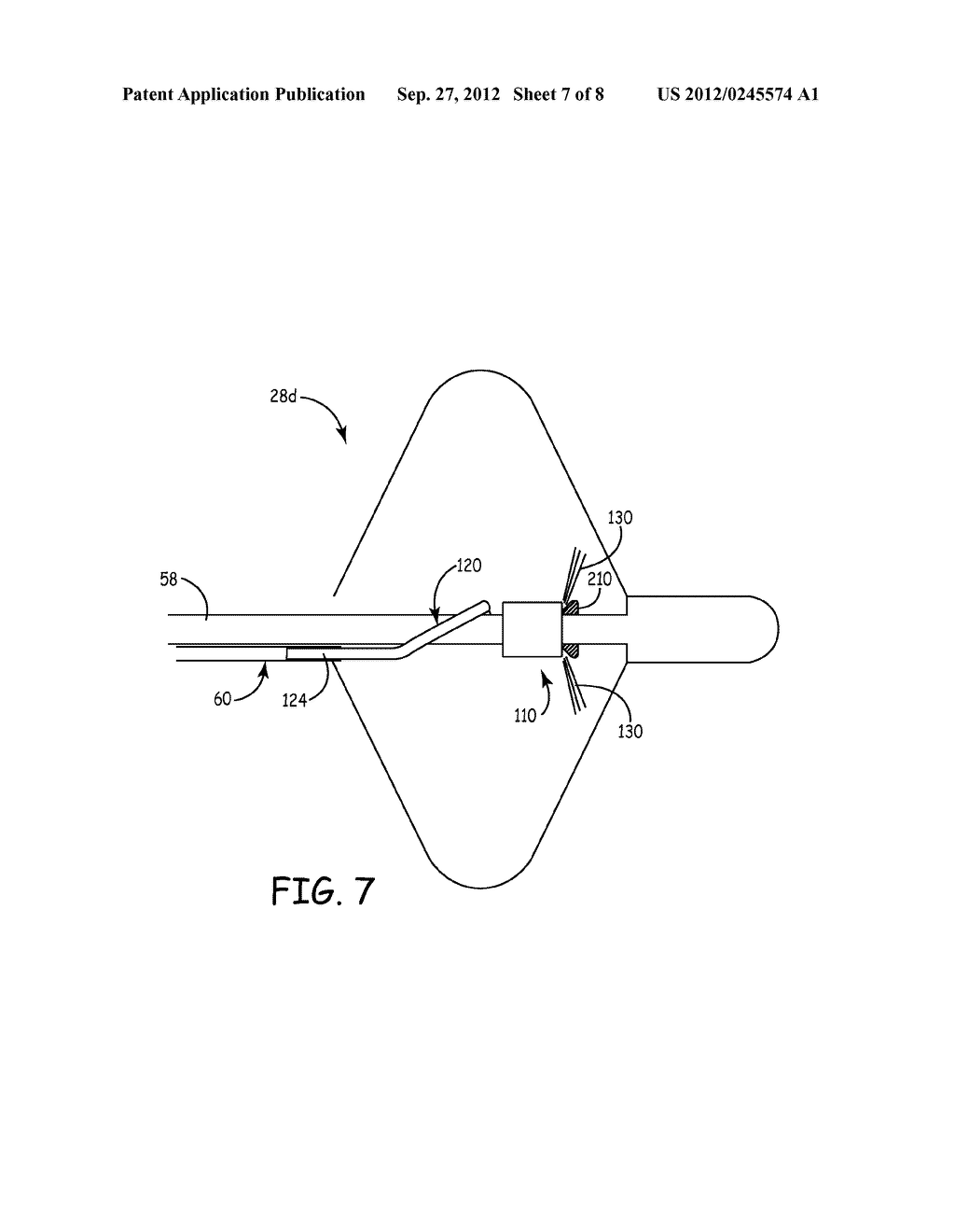 Spray nozzle design for a catheter - diagram, schematic, and image 08