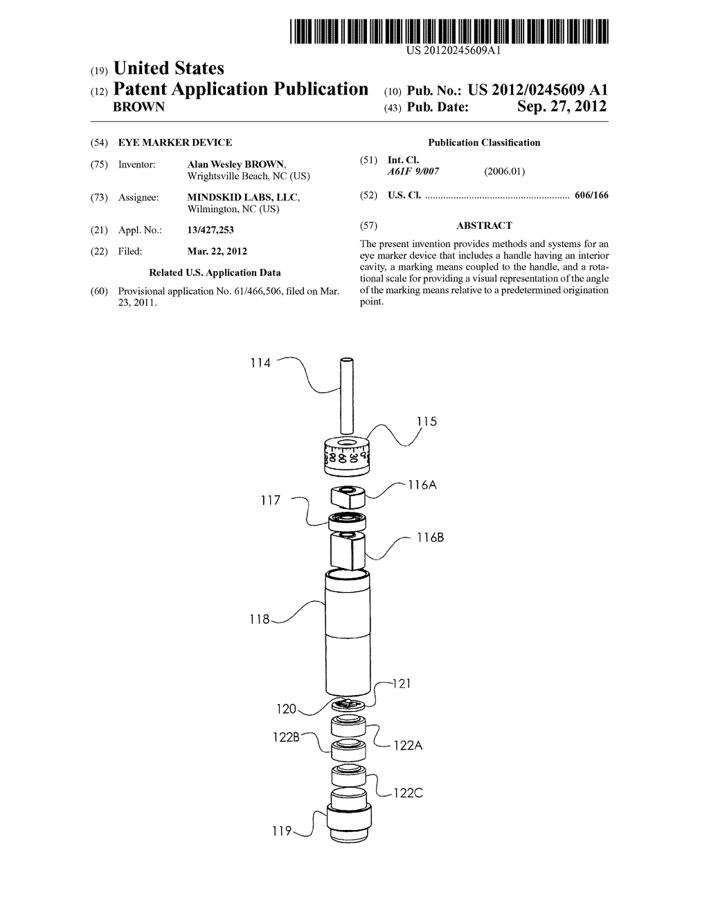 EYE MARKER DEVICE - diagram, schematic, and image 01