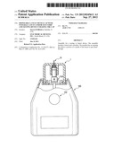 DISPOSABLE LANCET DEVICE CAP WITH INTEGRAL LANCET AND/OR TEST STRIP AND     TESTING DEVICE UTILIZING THE CAP diagram and image