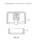 DISPOSABLE LANCET DEVICE CAP WITH INTEGRAL LANCET AND/OR TEST STRIP AND     TESTING DEVICE UTILIZING THE CAP diagram and image