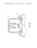 DISPOSABLE LANCET DEVICE CAP WITH INTEGRAL LANCET AND/OR TEST STRIP AND     TESTING DEVICE UTILIZING THE CAP diagram and image