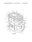 ENDPLATE-PRESERVING SPINAL IMPLANT WITH AN INTEGRATION PLATE HAVING     DURABLE CONNECTORS diagram and image