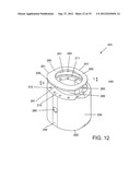 ENDPLATE-PRESERVING SPINAL IMPLANT WITH AN INTEGRATION PLATE HAVING     DURABLE CONNECTORS diagram and image