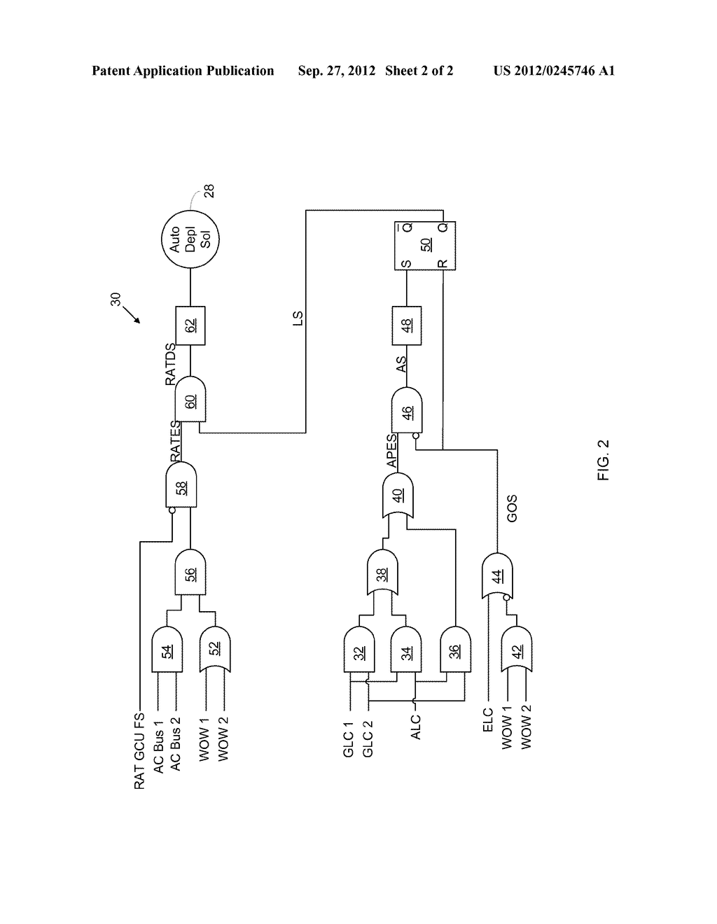 Automatic Ram Air Turbine Deployment - diagram, schematic, and image 03