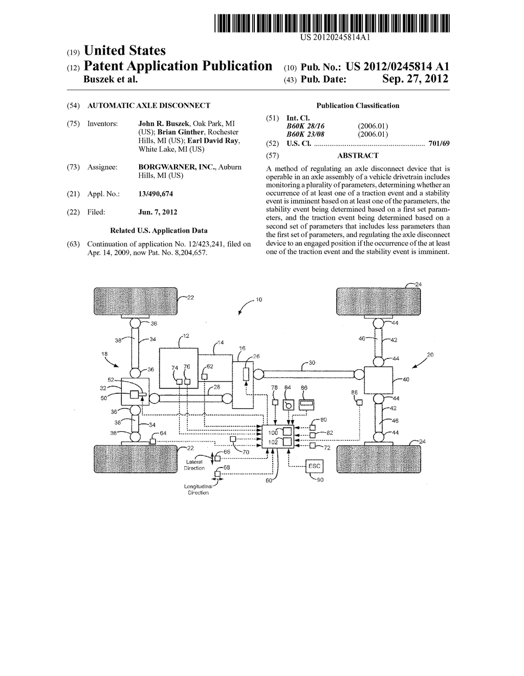 AUTOMATIC AXLE DISCONNECT - diagram, schematic, and image 01