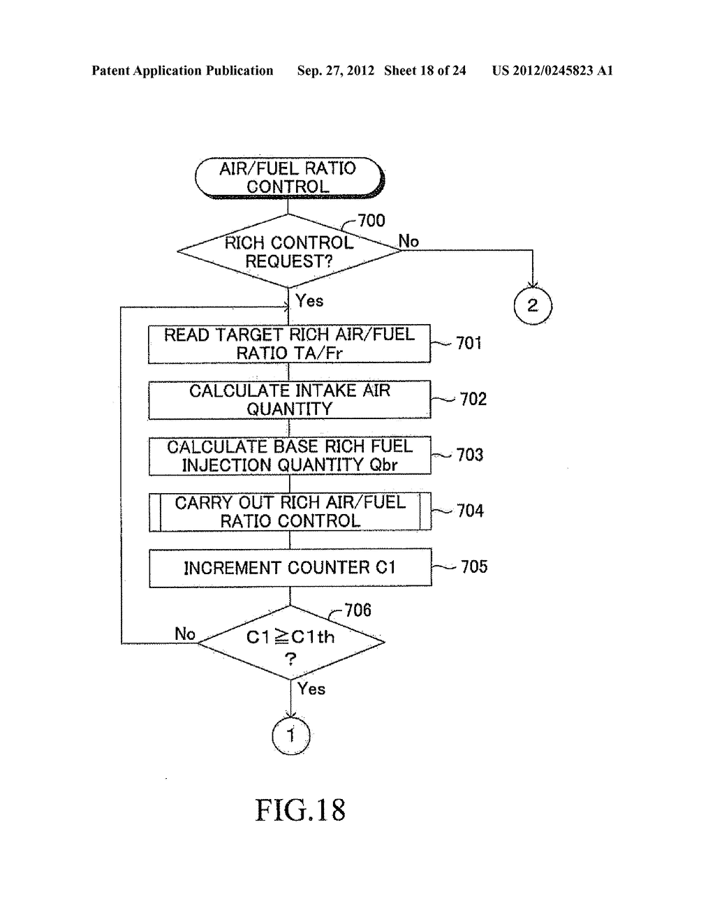 AIR-FUEL RATIO CONTROL APPARATUS FOR AN INTERNAL COMBUSTION ENGINE - diagram, schematic, and image 19