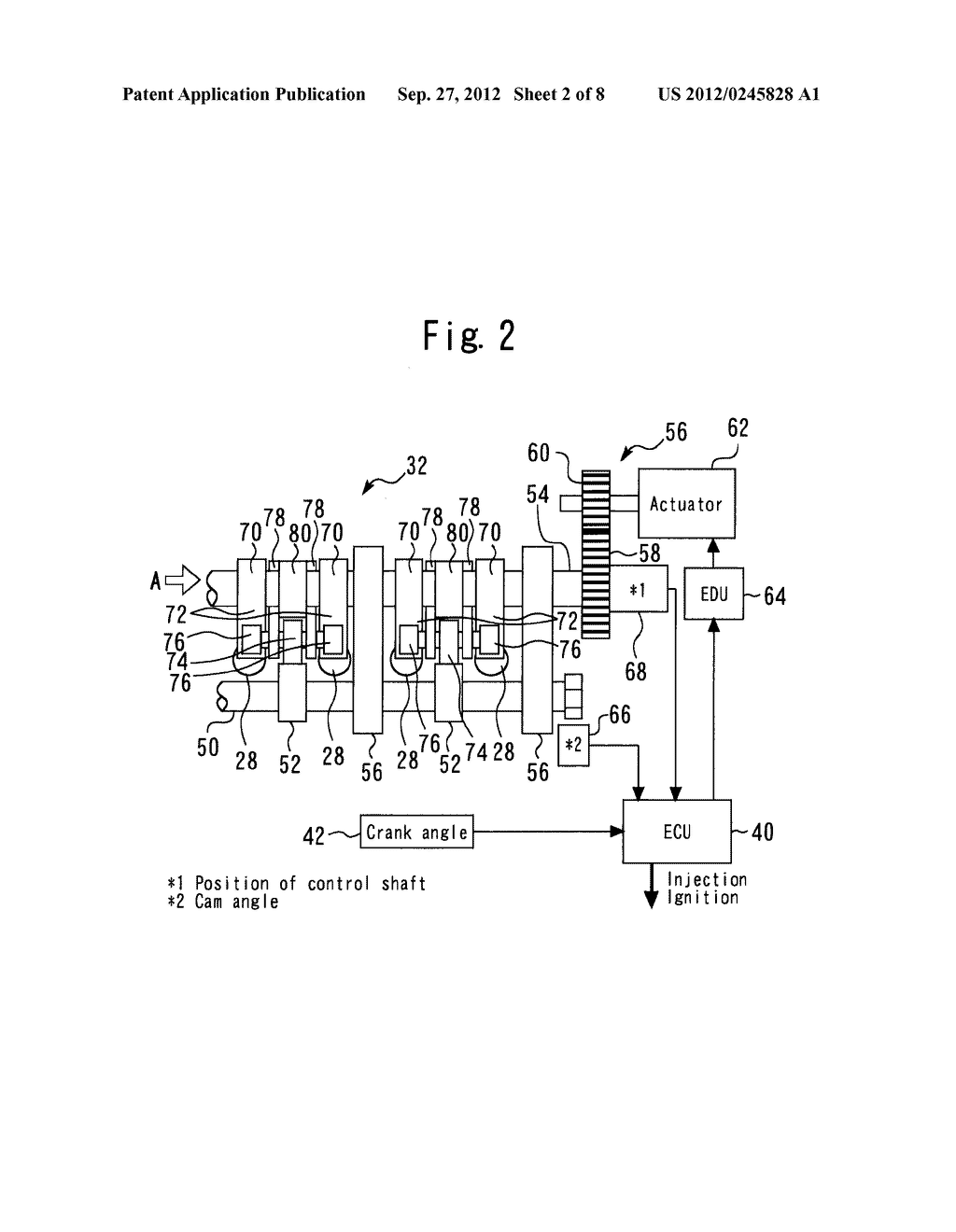 CONTROL APPARATUS FOR INTERNAL COMBUSTION ENGINE INCLUDING VARIABLE VALVE     OPERATING APPARATUS - diagram, schematic, and image 03