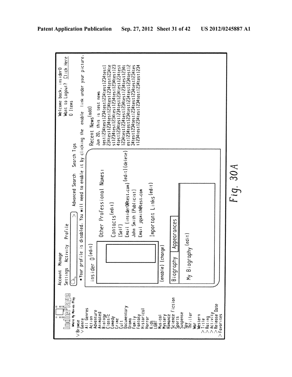 Method and System for Measuring Individual Prescience Within User     Associations - diagram, schematic, and image 32