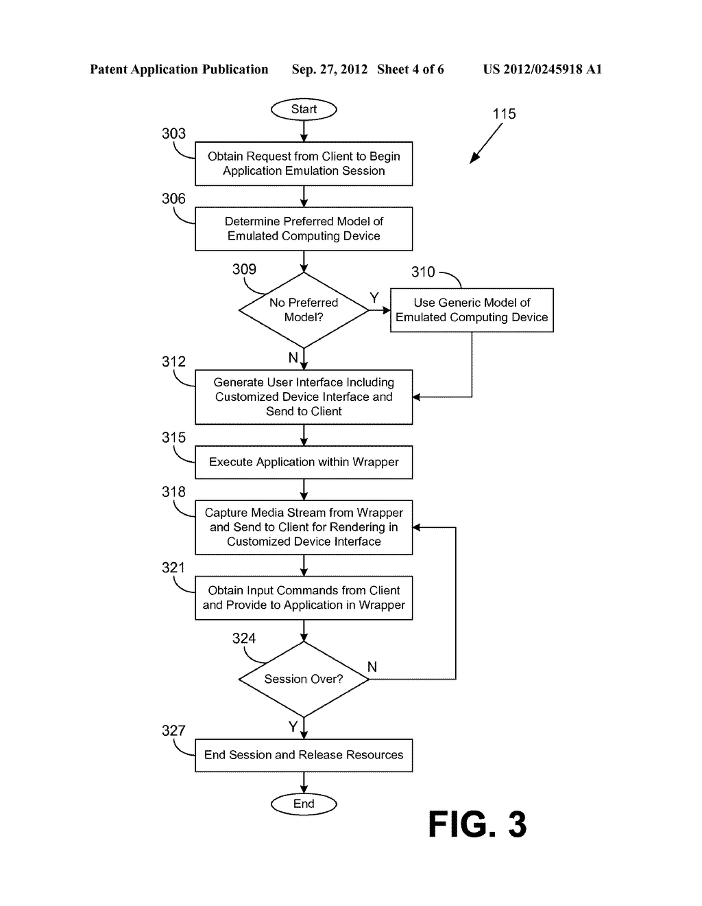 REMOTELY EMULATING COMPUTING DEVICES - diagram, schematic, and image 05