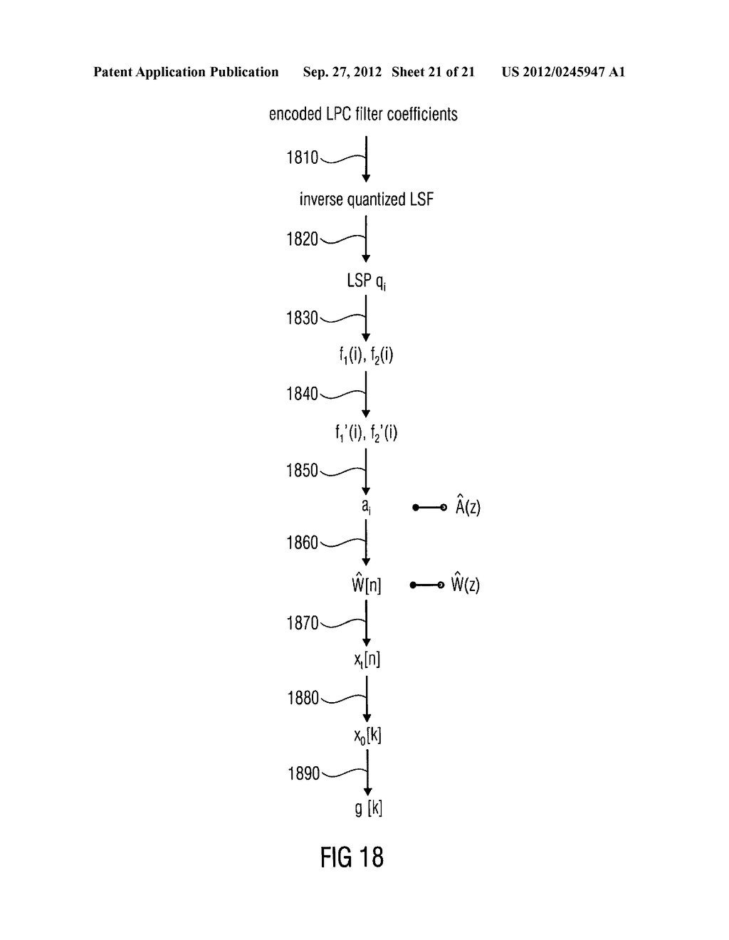 MULTI-MODE AUDIO SIGNAL DECODER, MULTI-MODE AUDIO SIGNAL ENCODER, METHODS     AND COMPUTER PROGRAM USING A LINEAR-PREDICTION-CODING BASED NOISE SHAPING - diagram, schematic, and image 22