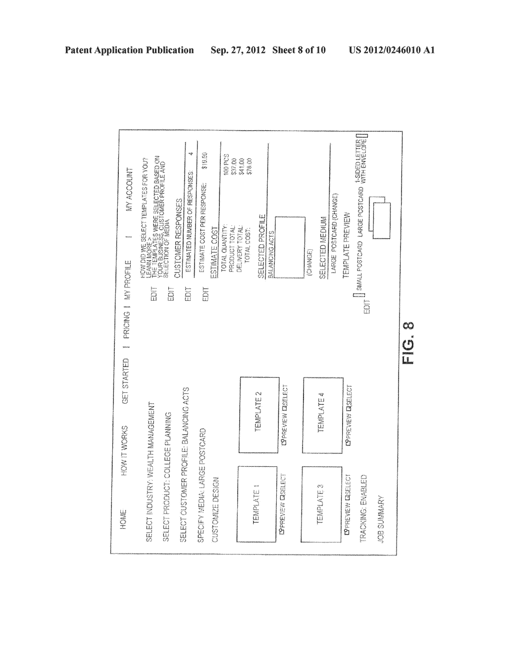 METHOD AND SYSTEM FOR CREATING TARGETED ADVERTISING UTILIZING BEHAVIORAL     ECONOMICS MARKETING EXPERTS - diagram, schematic, and image 09