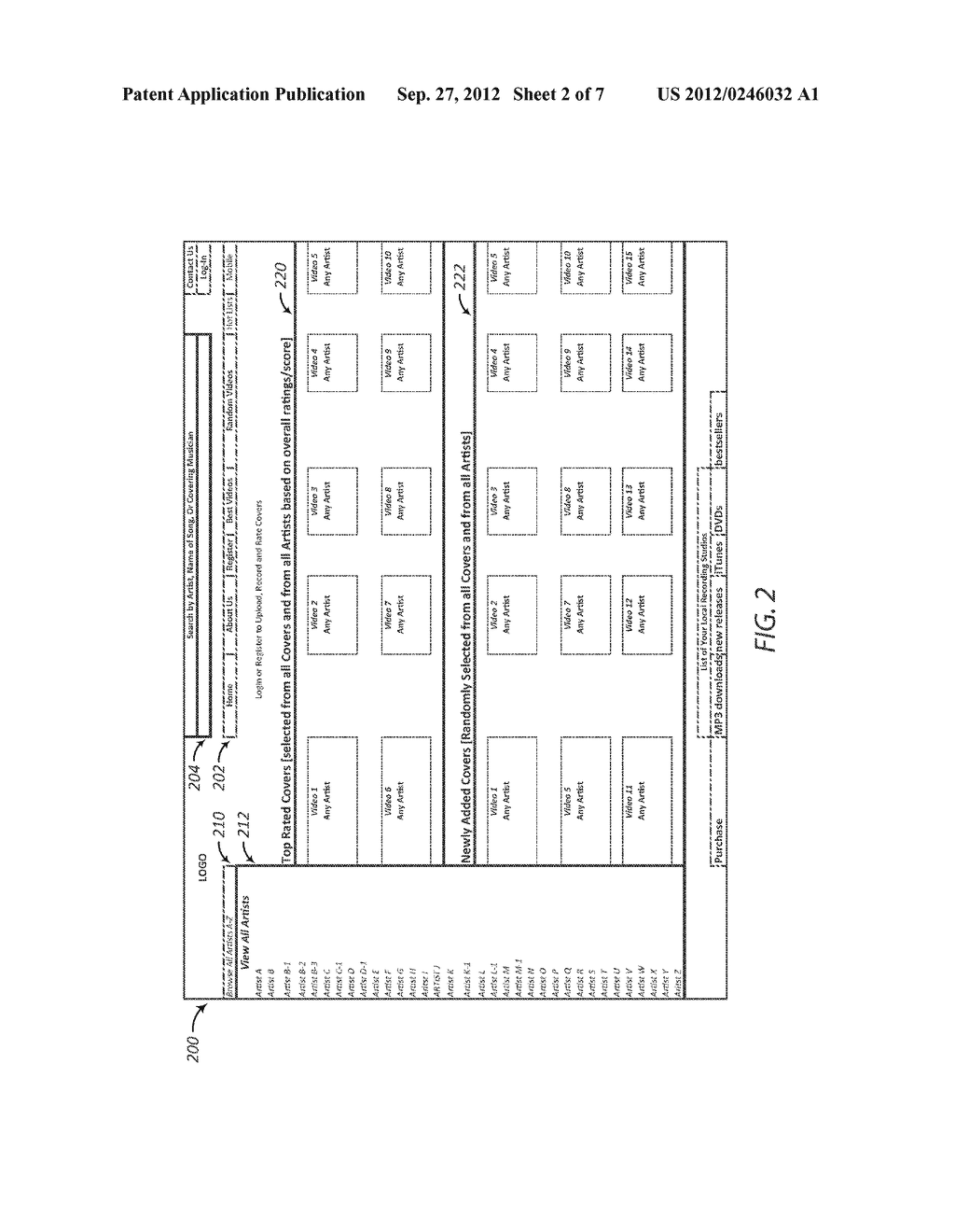 Website, user interfaces, and applications facilitating improved media     search capability - diagram, schematic, and image 03