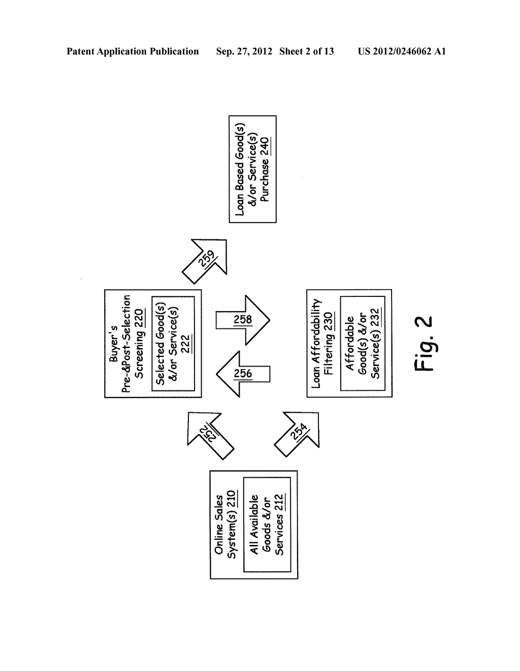 ONLINE PURCHASING SYSTEM SUPPORTING SELLERS WITH AFFORDABILITY SCREENING - diagram, schematic, and image 03