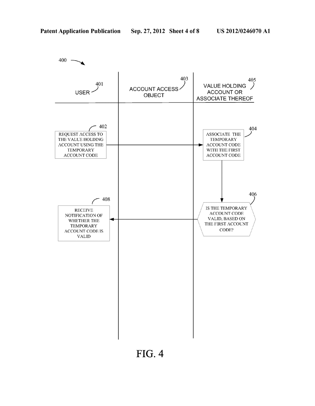 SYSTEM AND METHOD TO ALLOW ACCESS TO A VALUE HOLDING ACCOUNT - diagram, schematic, and image 05