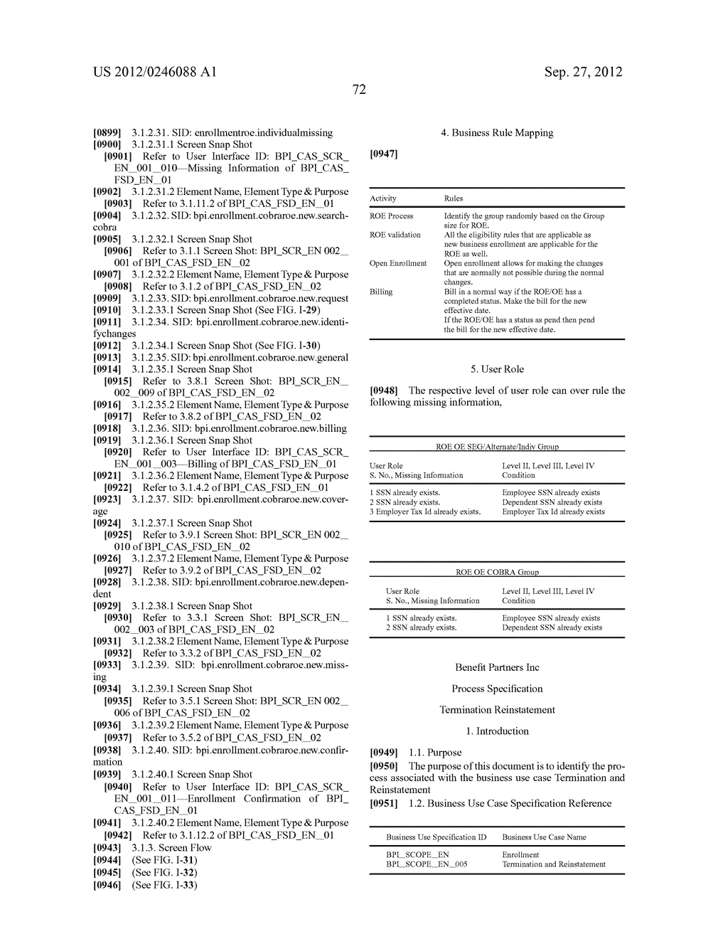 BENEFITS ADMINISTRATION SYSTEM AND METHODS OF USE AND DOING BUSINESS - diagram, schematic, and image 189