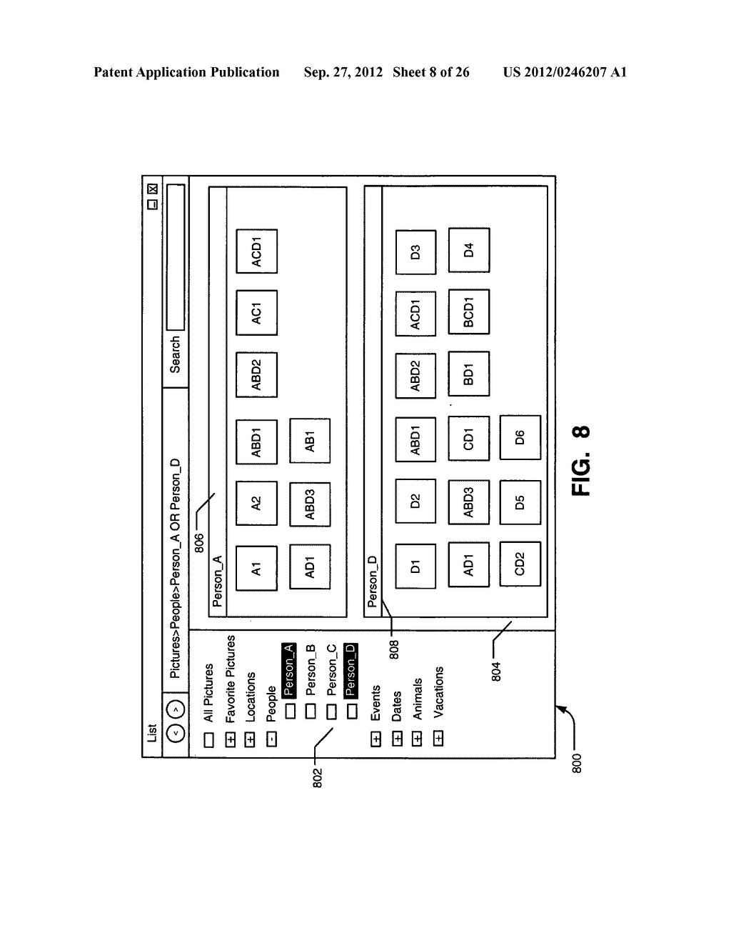 SYSTEMS, METHODS, AND USER INTERFACES FOR STORING, SEARCHING, NAVIGATING,     AND RETRIEVING ELECTRONIC INFORMATION - diagram, schematic, and image 09