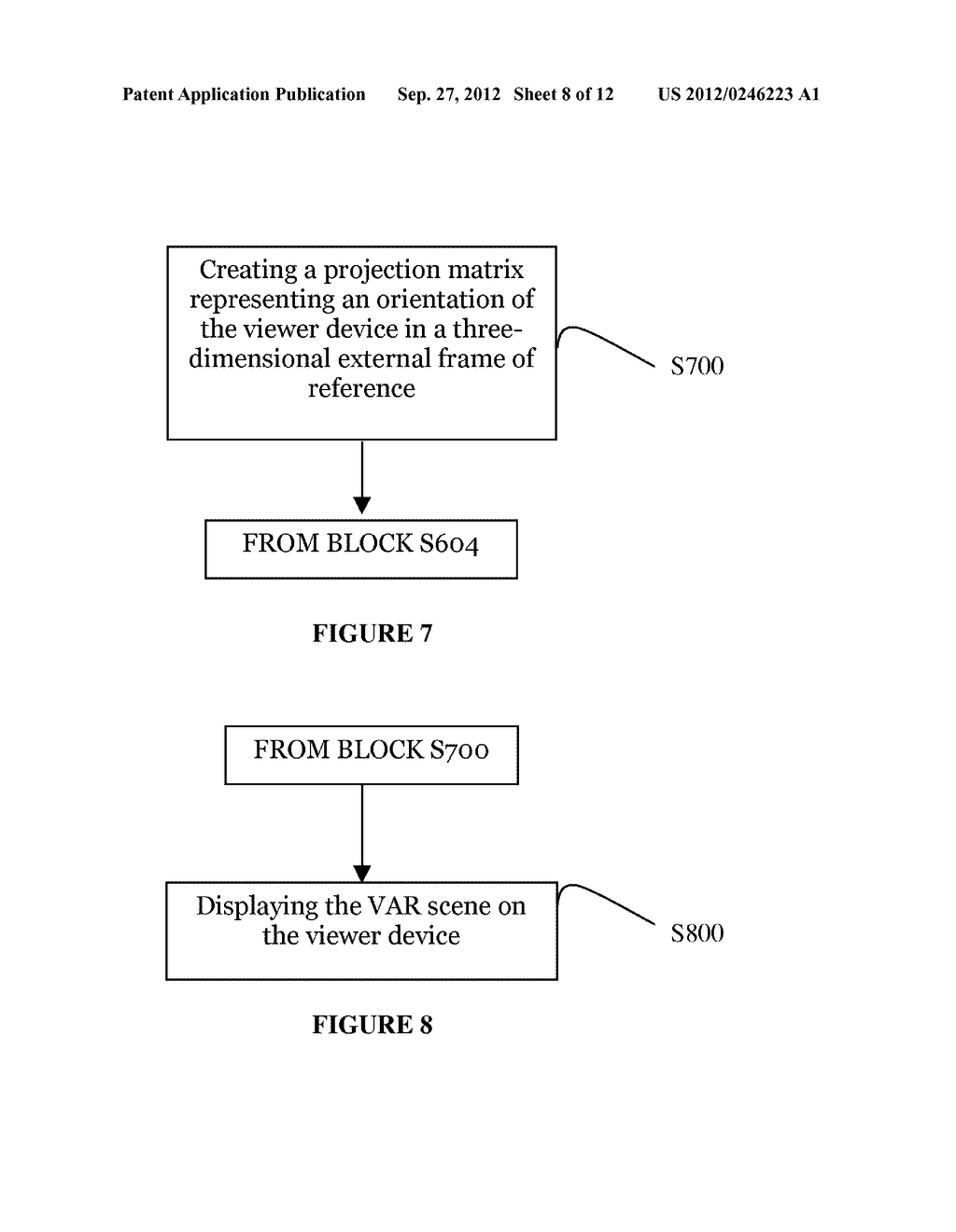 SYSTEM AND METHOD FOR DISTRIBUTING VIRTUAL AND AUGMENTED REALITY SCENES     THROUGH A SOCIAL NETWORK - diagram, schematic, and image 09