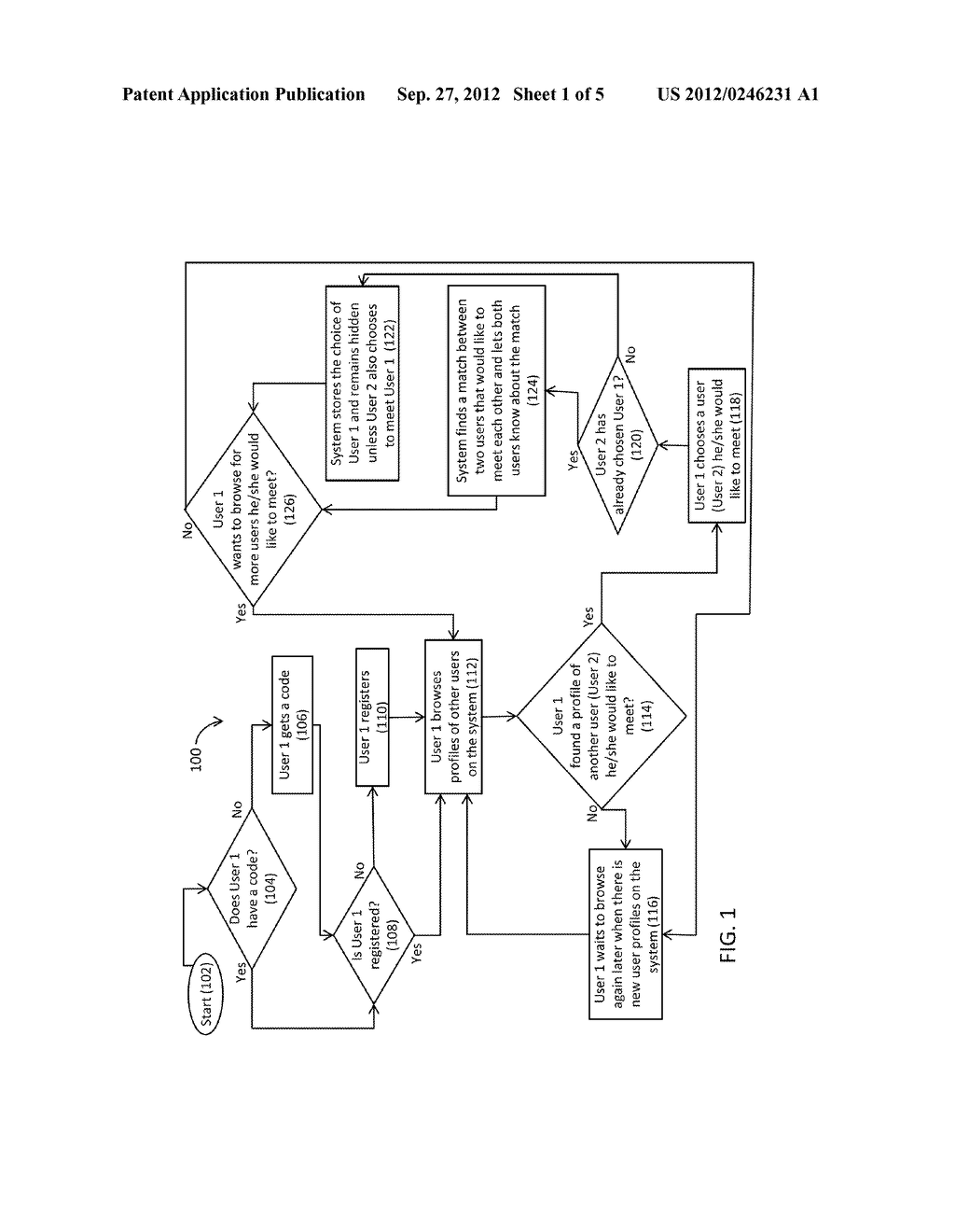 SYSTEM AND METHOD FOR MATCHING BY RECIPROCITY USING HIDDEN SELECTIONS - diagram, schematic, and image 02