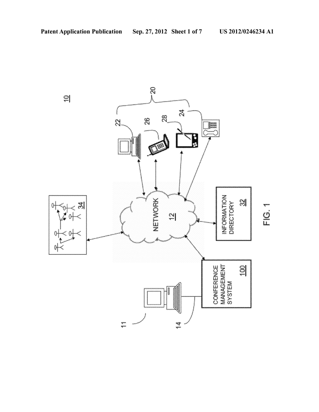 METHODS FOR MANAGING CONFERENCES - diagram, schematic, and image 02