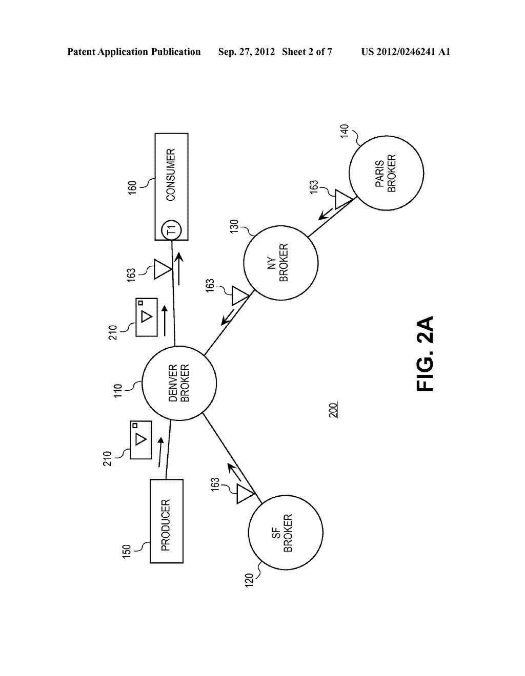 SYSTEMS AND METHODS FOR PROVIDING DISTRIBUTED DYNAMIC ROUTING USING A     LOGICAL BROKER - diagram, schematic, and image 03