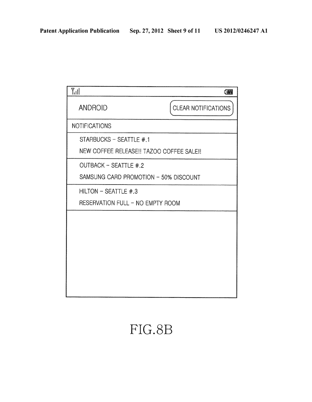 METHOD, APPARATUS AND SYSTEM FOR INFORMATION PUSH SERVICE BASED ON     WIRELESS LAN ACCESS POINT - diagram, schematic, and image 10