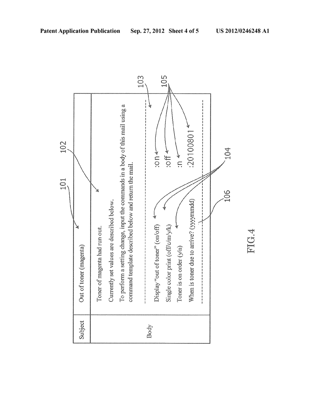 Image Forming Apparatus that Transmits/Receives an Electronic Mail Related     to Image Formation, Image Forming Method, and Recording Medium - diagram, schematic, and image 05