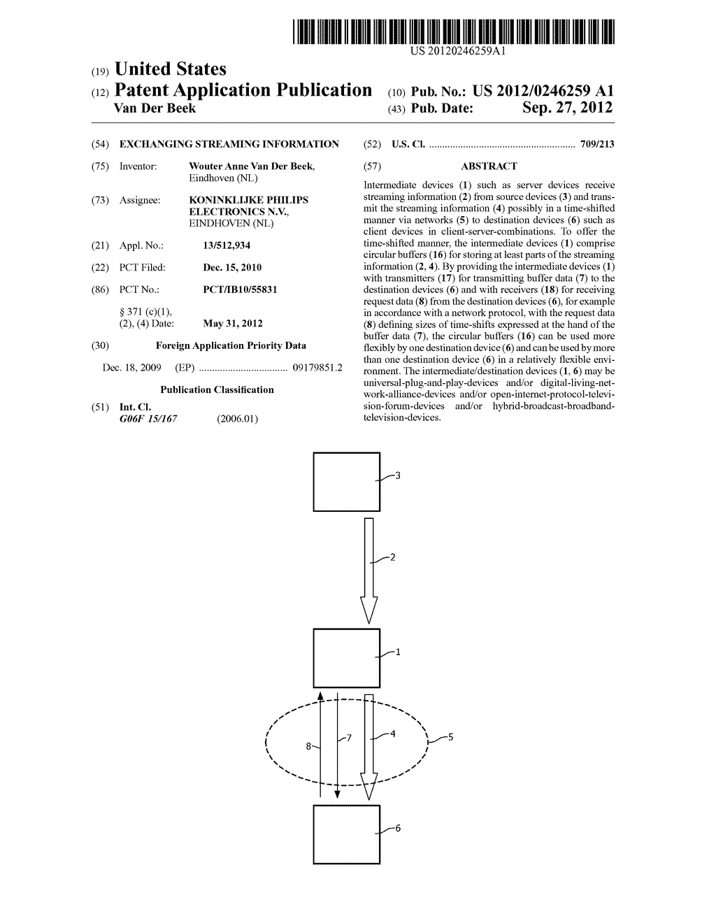 EXCHANGING STREAMING INFORMATION - diagram, schematic, and image 01