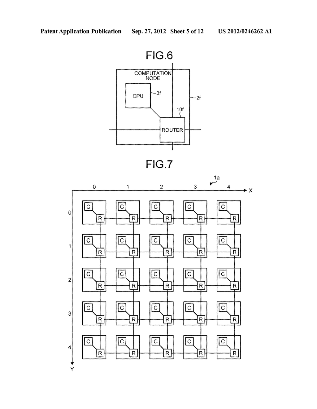 DATA TRANSMITTING DEVICE, PARALLEL COMPUTER SYSTEM, AND CONTROLLING METHOD - diagram, schematic, and image 06