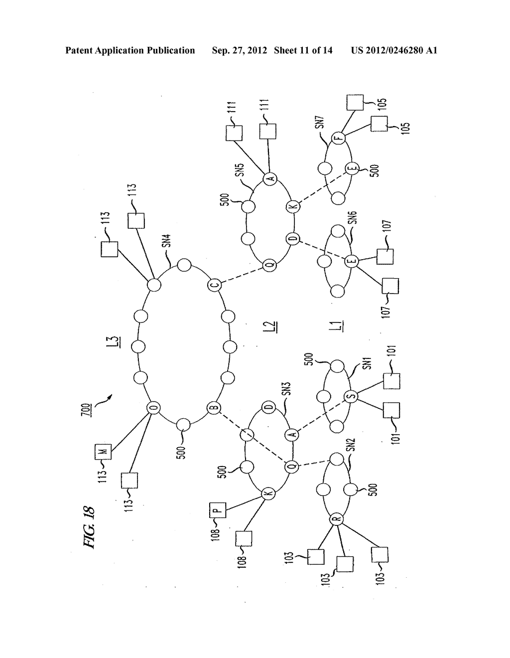 COMMUNICATION NETWORK APPARATUS AND METHOD - diagram, schematic, and image 12