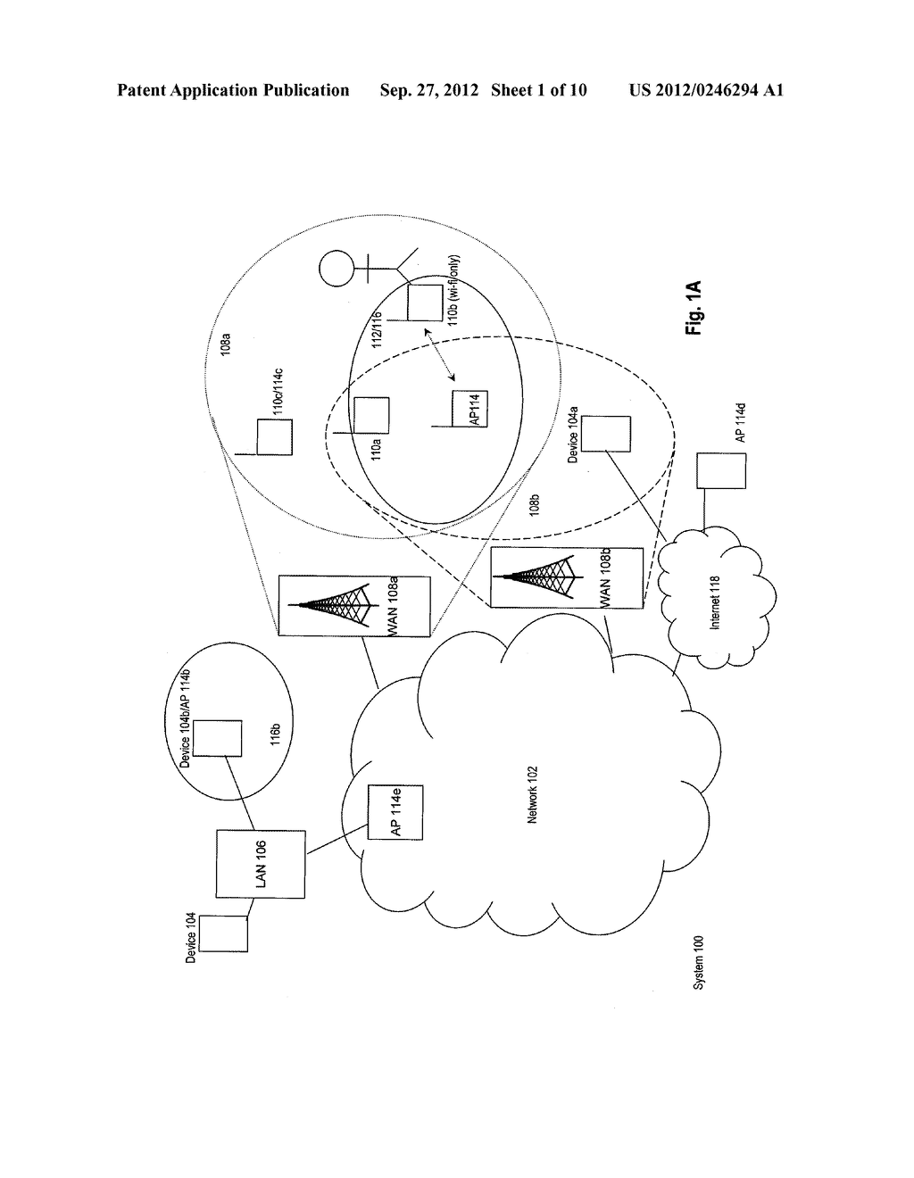 SYSTEM AND METHOD OF SELECTING DEVICES TO COMMUNICATE WITH A NODE IN A     COMMUNICATION NETWORK - diagram, schematic, and image 02