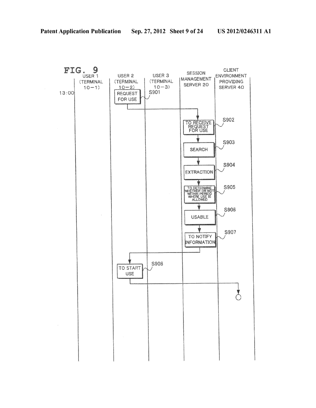 SESSION MANAGEMENT SYSTEM, SESSION MANAGEMENT DEVICE, SESSION MANAGEMENT     METHOD AND SESSION MANAGEMENT PROGRAM - diagram, schematic, and image 10