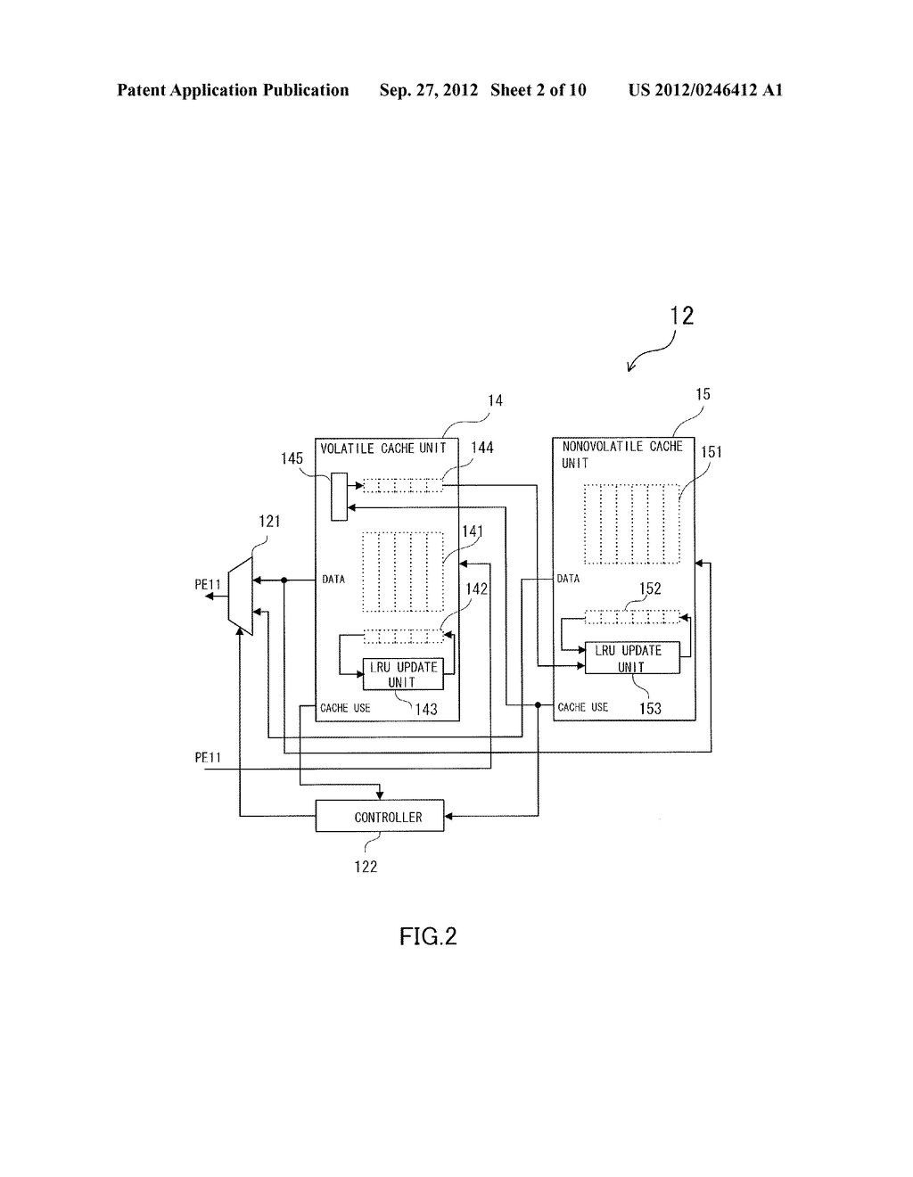 CACHE SYSTEM AND PROCESSING APPARATUS - diagram, schematic, and image 03