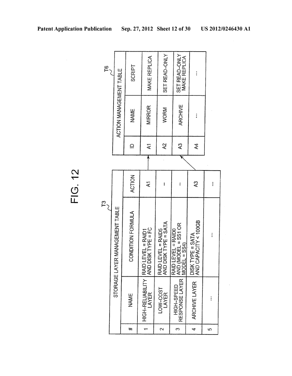 STORAGE SYSTEM AND DATA RELOCATION CONTROL DEVICE - diagram, schematic, and image 13