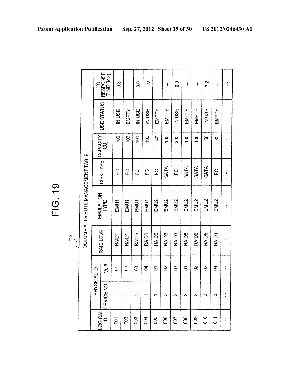 STORAGE SYSTEM AND DATA RELOCATION CONTROL DEVICE - diagram, schematic, and image 20