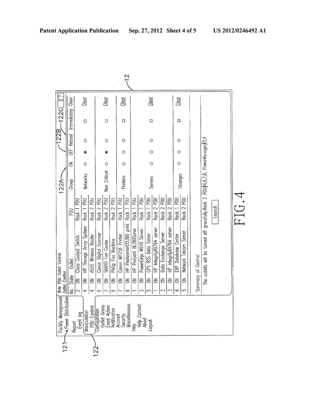 REMOTE POWER GROUP DISTRIBUTION CONTROL SYSTEM AND METHOD THEREFOR - diagram, schematic, and image 05